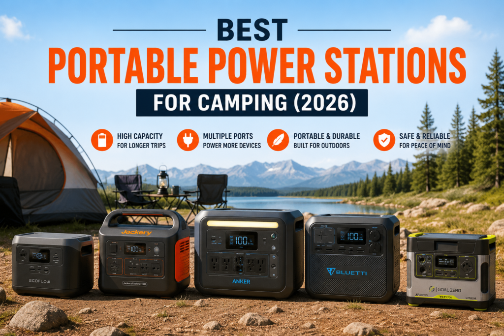 Best Portable Power Stations for Camping