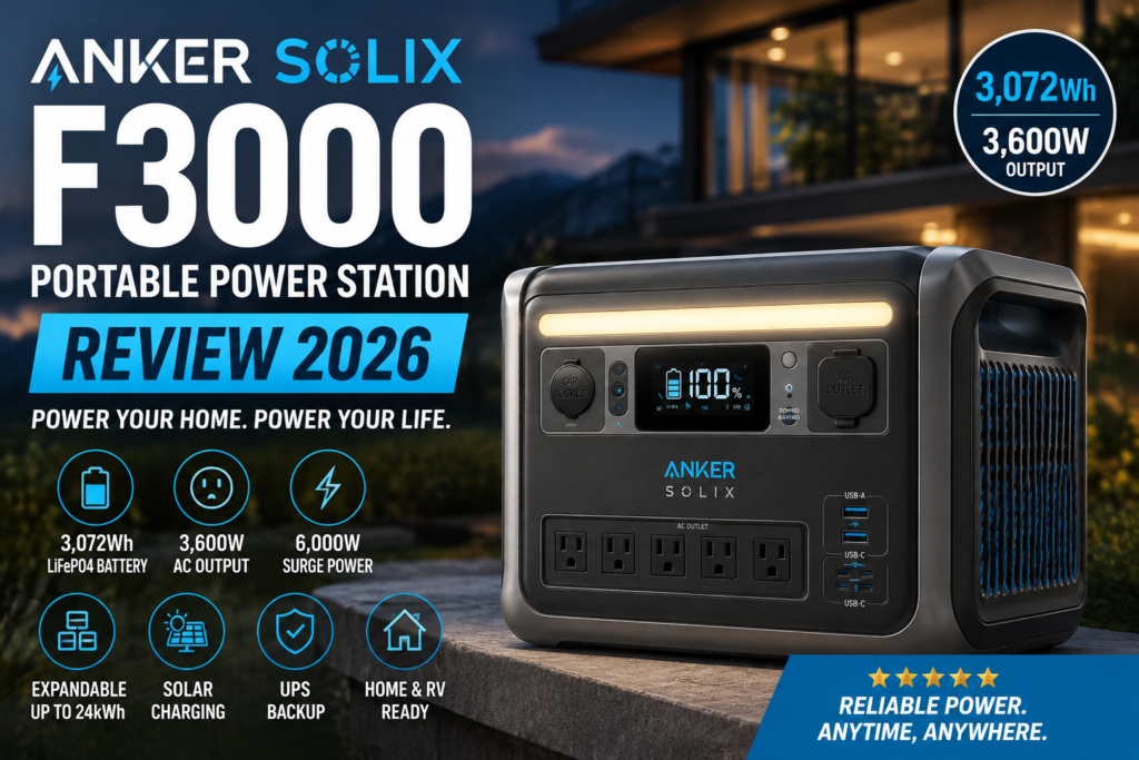 Anker SOLIX F3000 Review